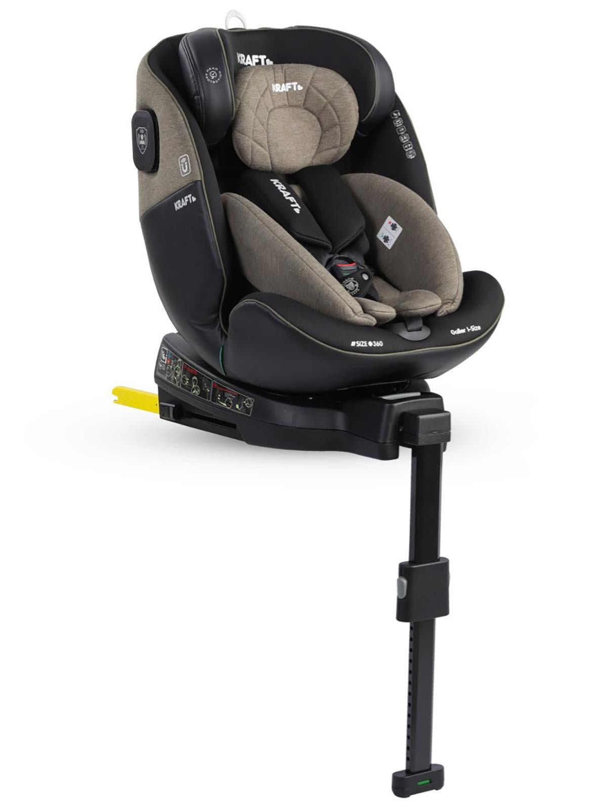 Kraft Galler I-Size Oto Koltuğu 0-36 Kg (40-150 Cm) - Haki