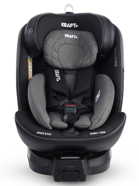 Kraft Galler I-Size Oto Koltuğu 0-36 Kg (40-150 Cm) - Siyah