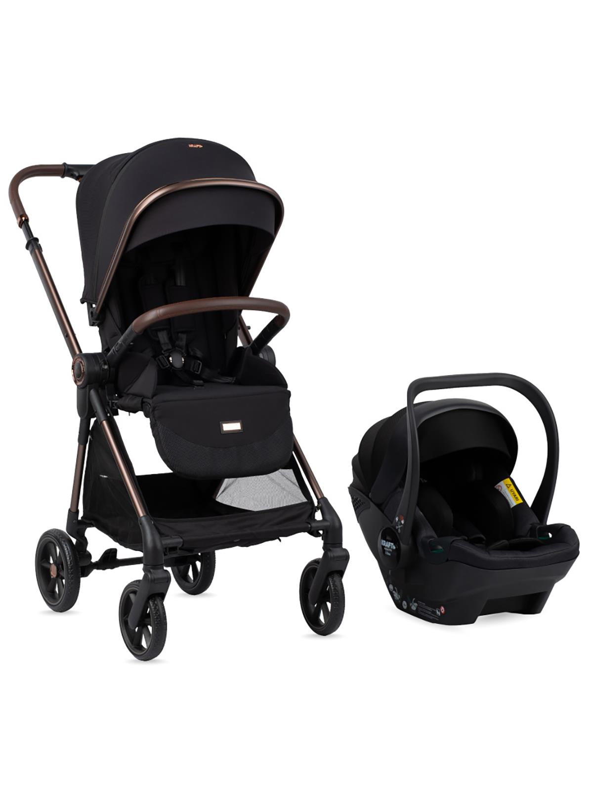Kraft Focus Pr Travel Sistem Bebek Arabası - Siyah