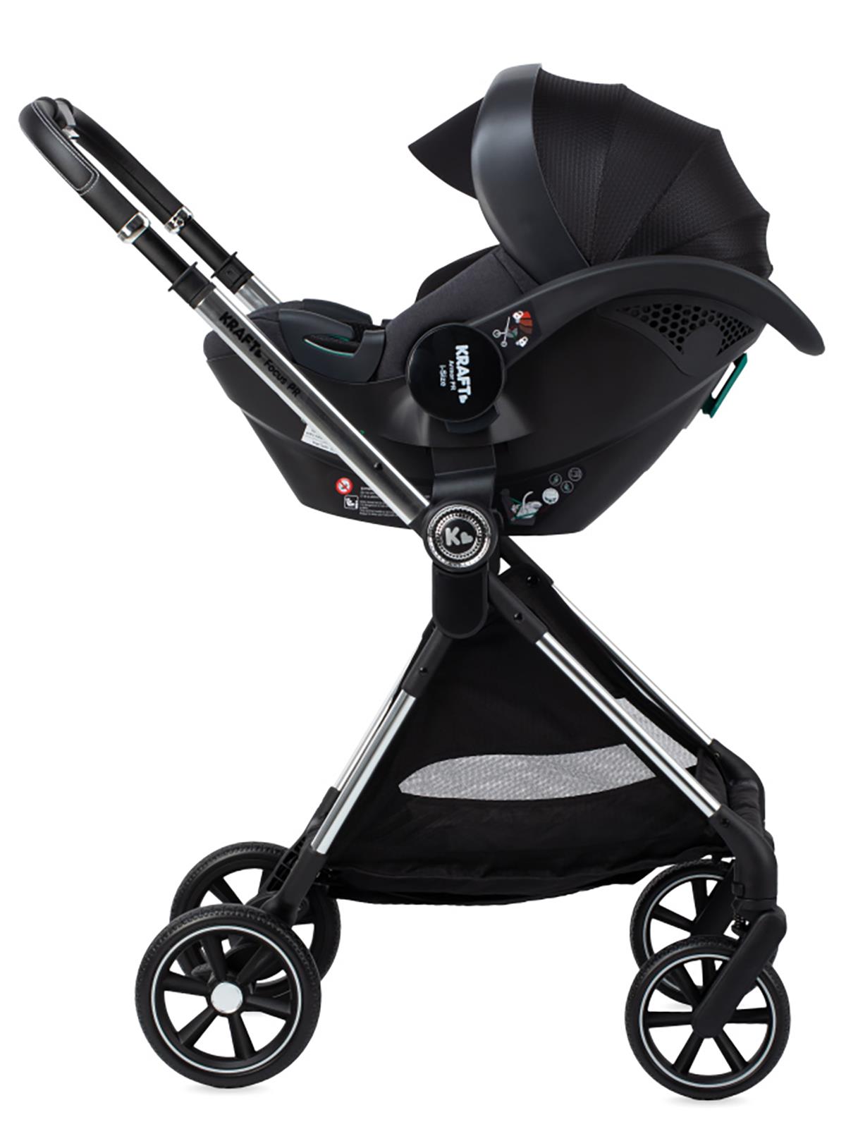 Kraft Focus Pr Travel Sistem Bebek Arabası - Siyah
