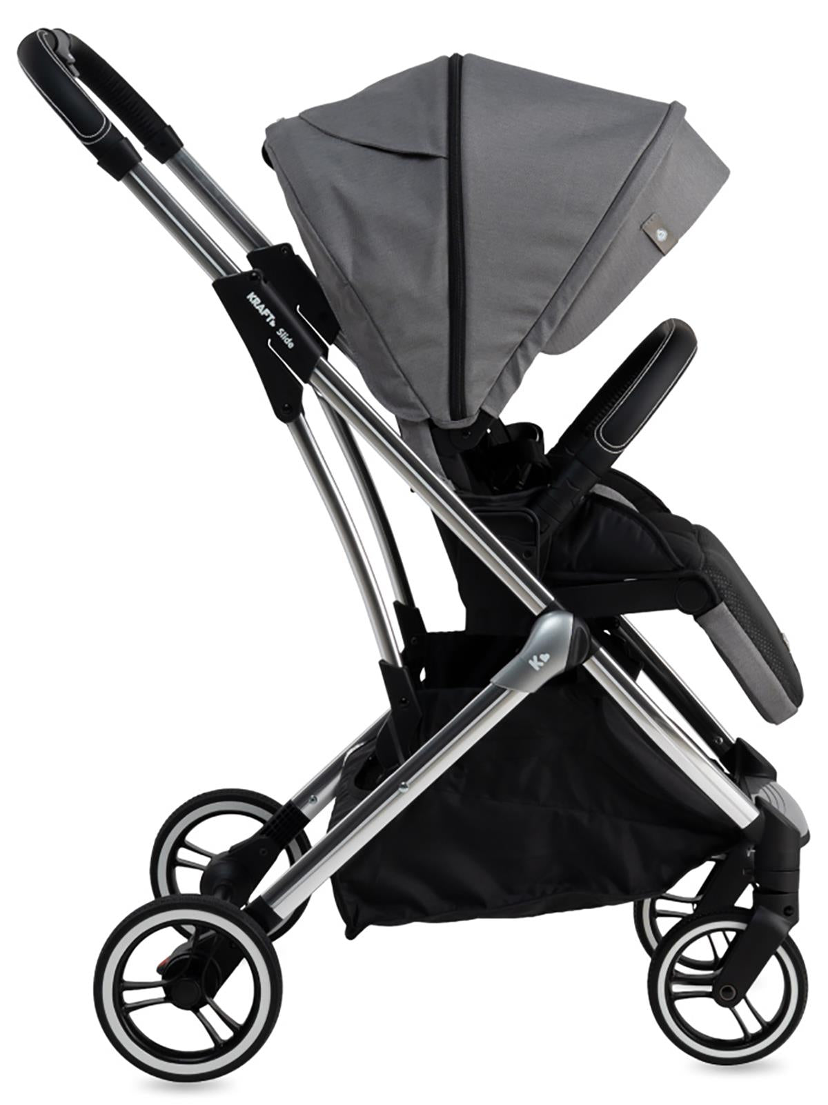 Kraft  Slide Travel Sistem Bebek Arabası - Gri