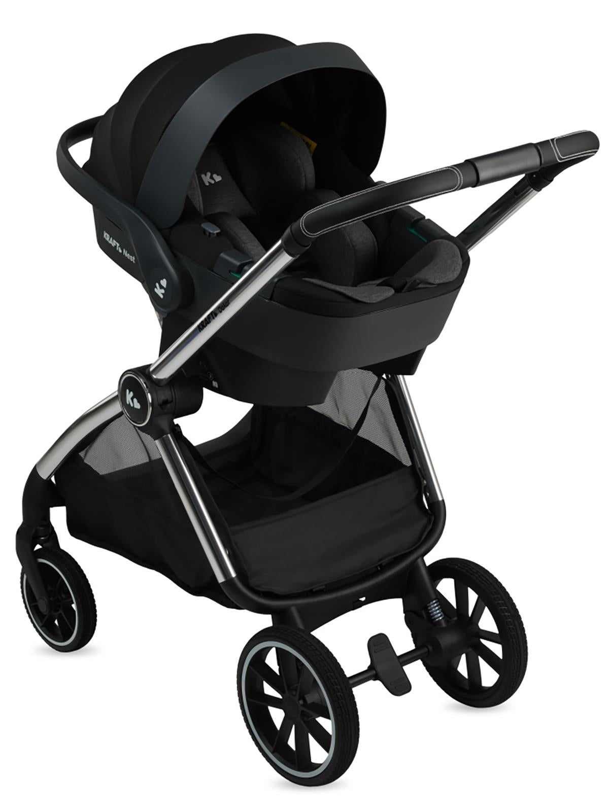 Kraft Dakar Travel Sistem Bebek Arabası - Siyah