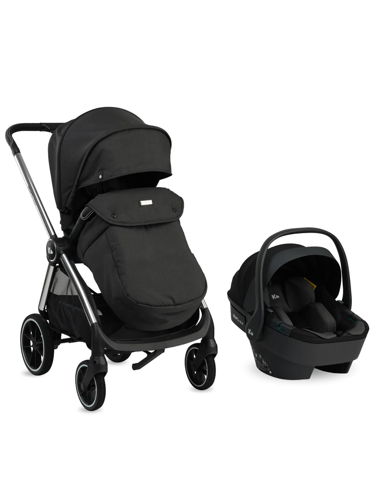 Kraft Dakar Travel Sistem Bebek Arabası - Siyah