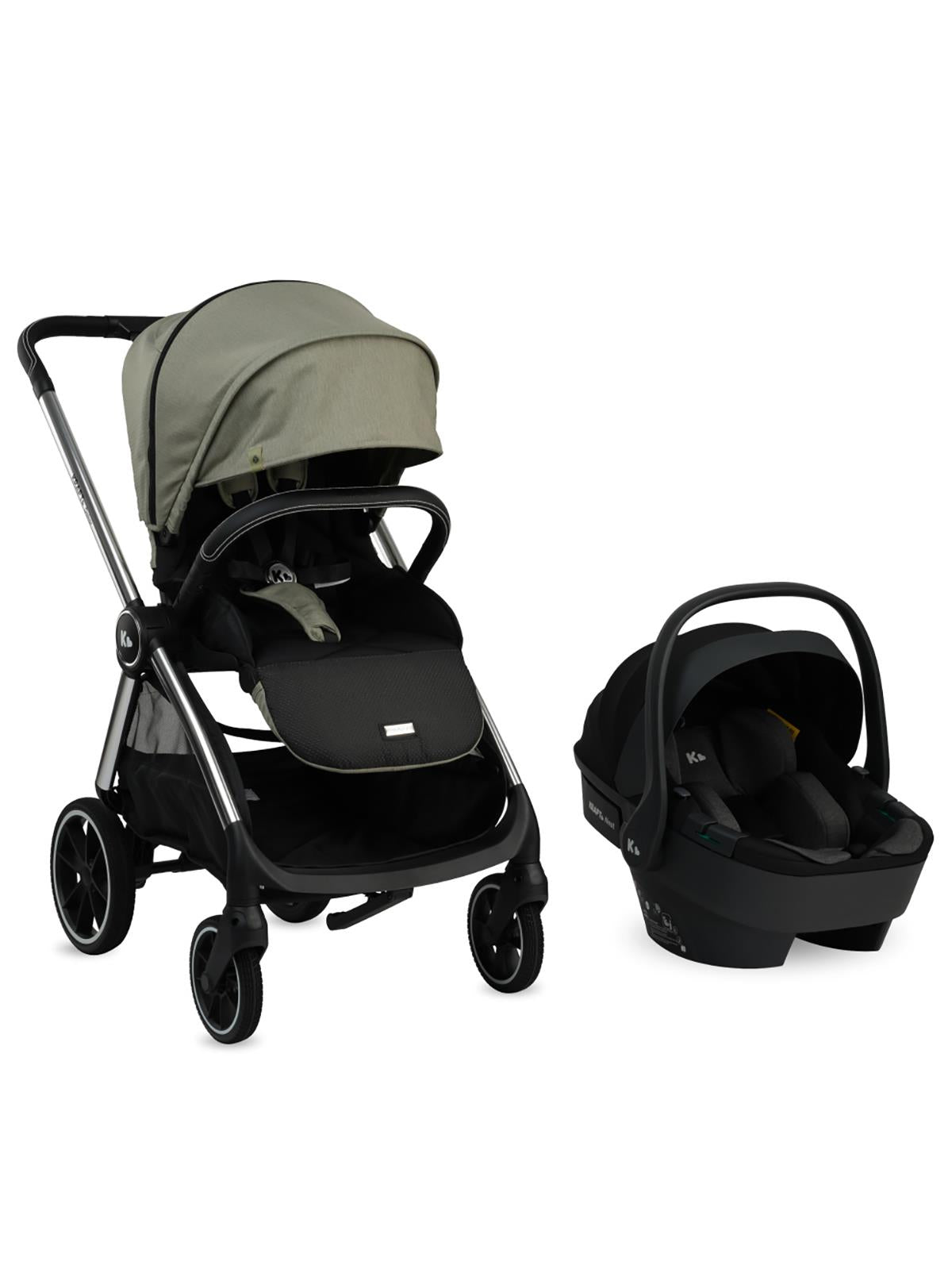 Kraft Dakar Travel Sistem Bebek Arabası - Yeşil