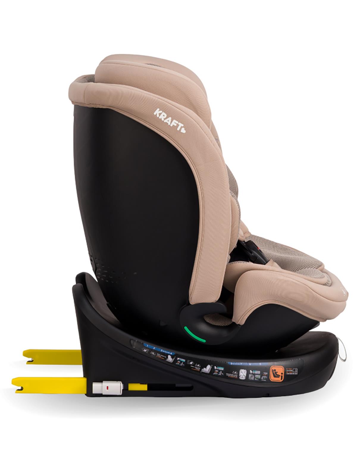 Kraft Grovy I-Size Oto Koltuğu 0-36 Kg (40-150 Cm) - Bej
