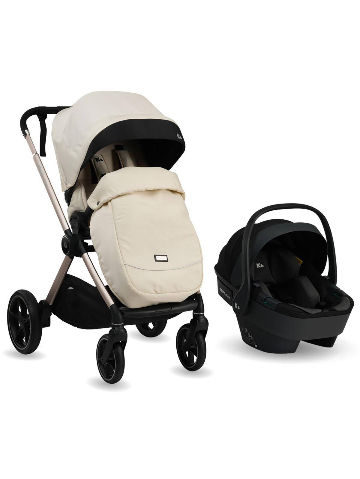 Kraft Crown Travel Sistem Bebek Arabası - Bej