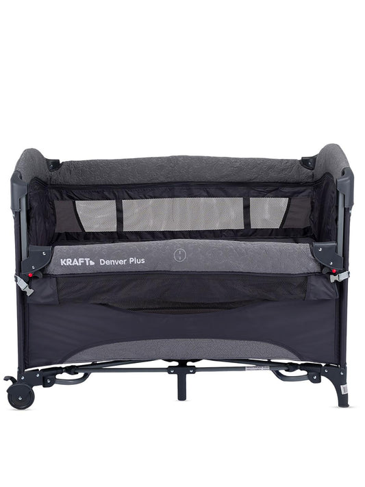 Kraft Denver Plus Anne Yanı Oyun Parkı 63x105 cm - Gri