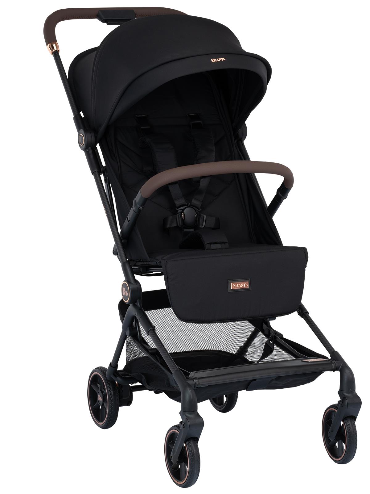 Kraft Carbon Kabin Bebek Arabası - Siyah