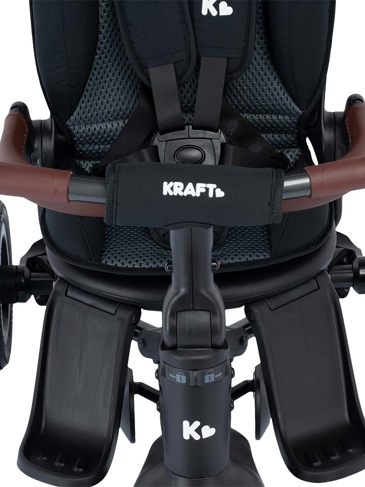 Kraft Nova Deluxe Qplay 5 in 1 Kaltanır Bisiklets - Siyah