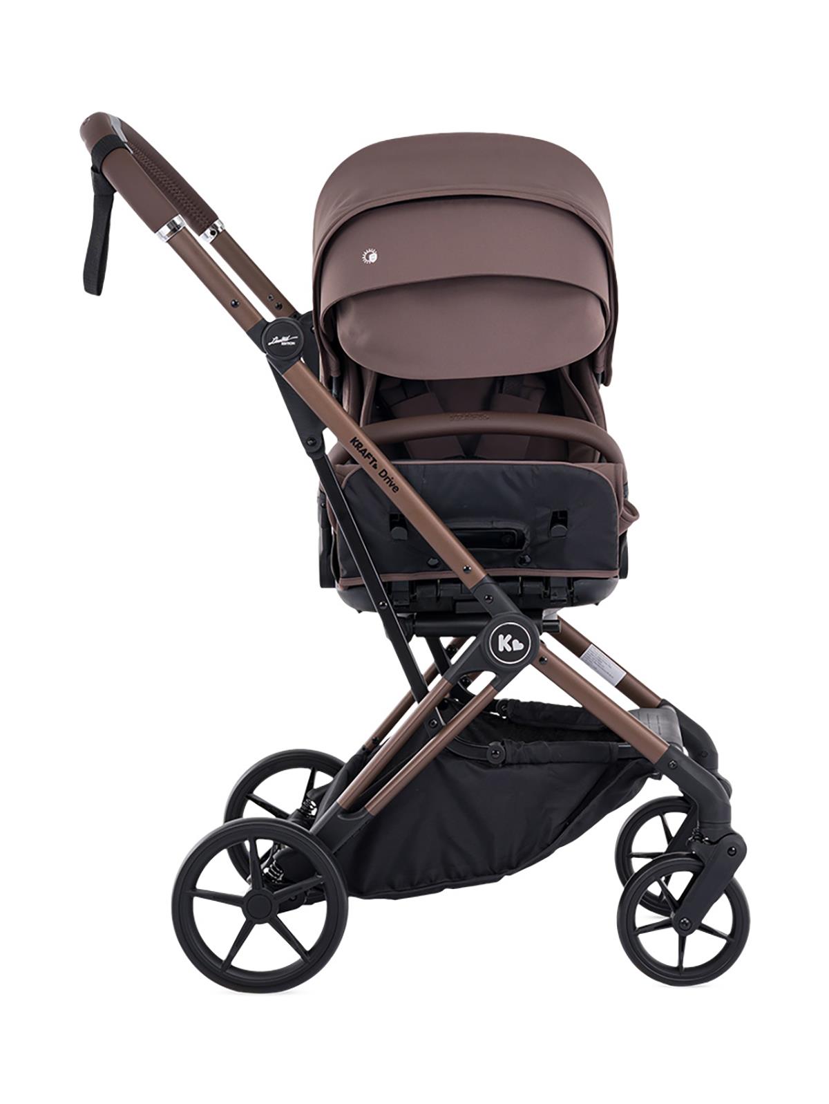 Kraft Drive Travel Sistem Bebek Arabası - Kahverengi