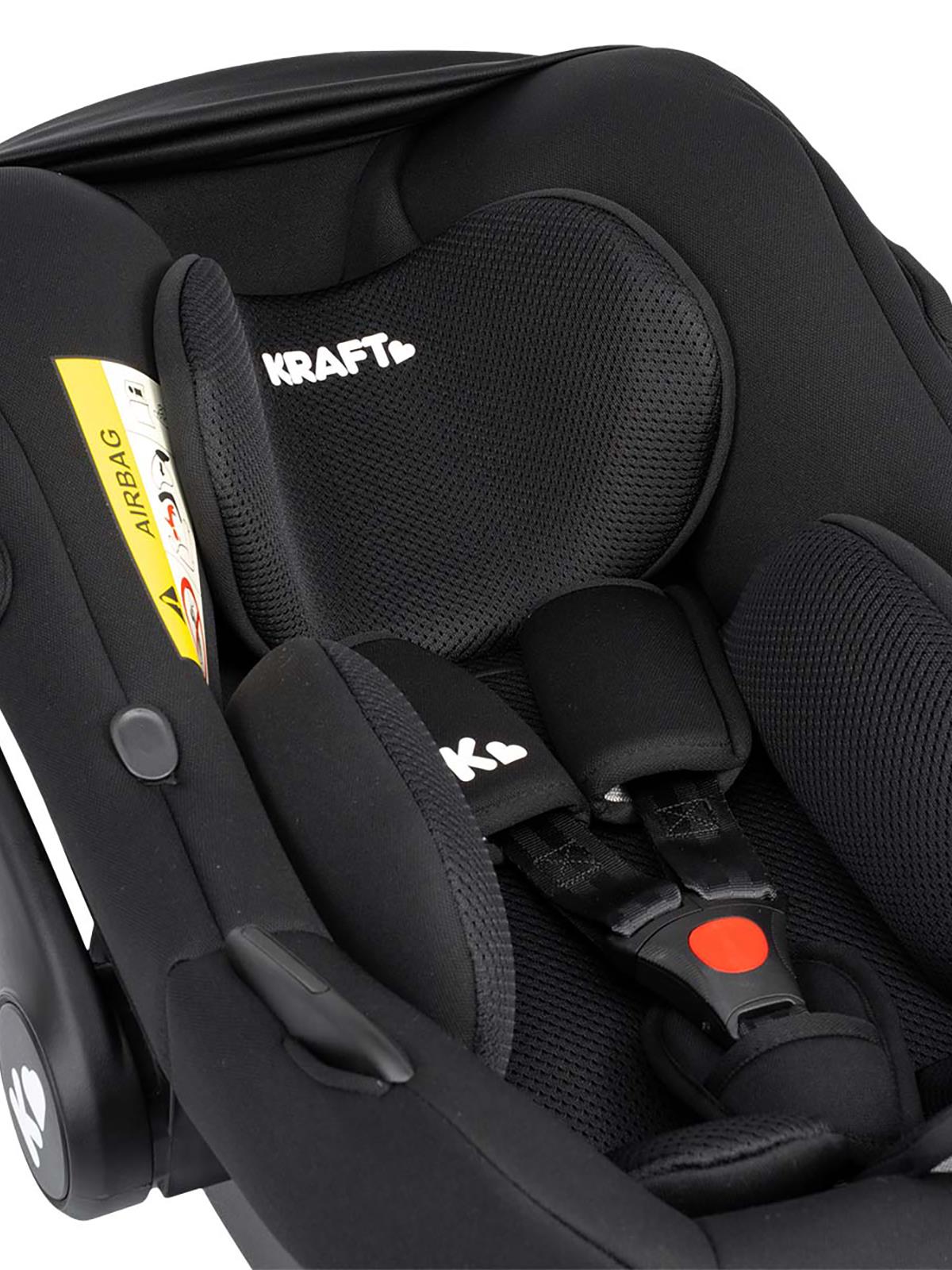 Kraft Rima Fix (40-87 cm) 0-13 kg Oto Koltuğu - Siyah