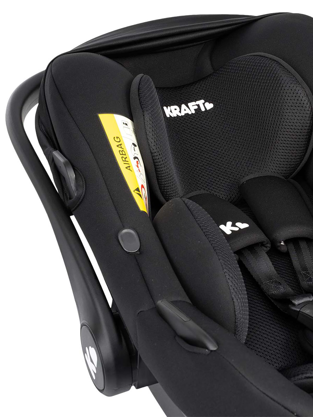Kraft Rima Fix (40-87 cm) 0-13 kg Oto Koltuğu - Siyah