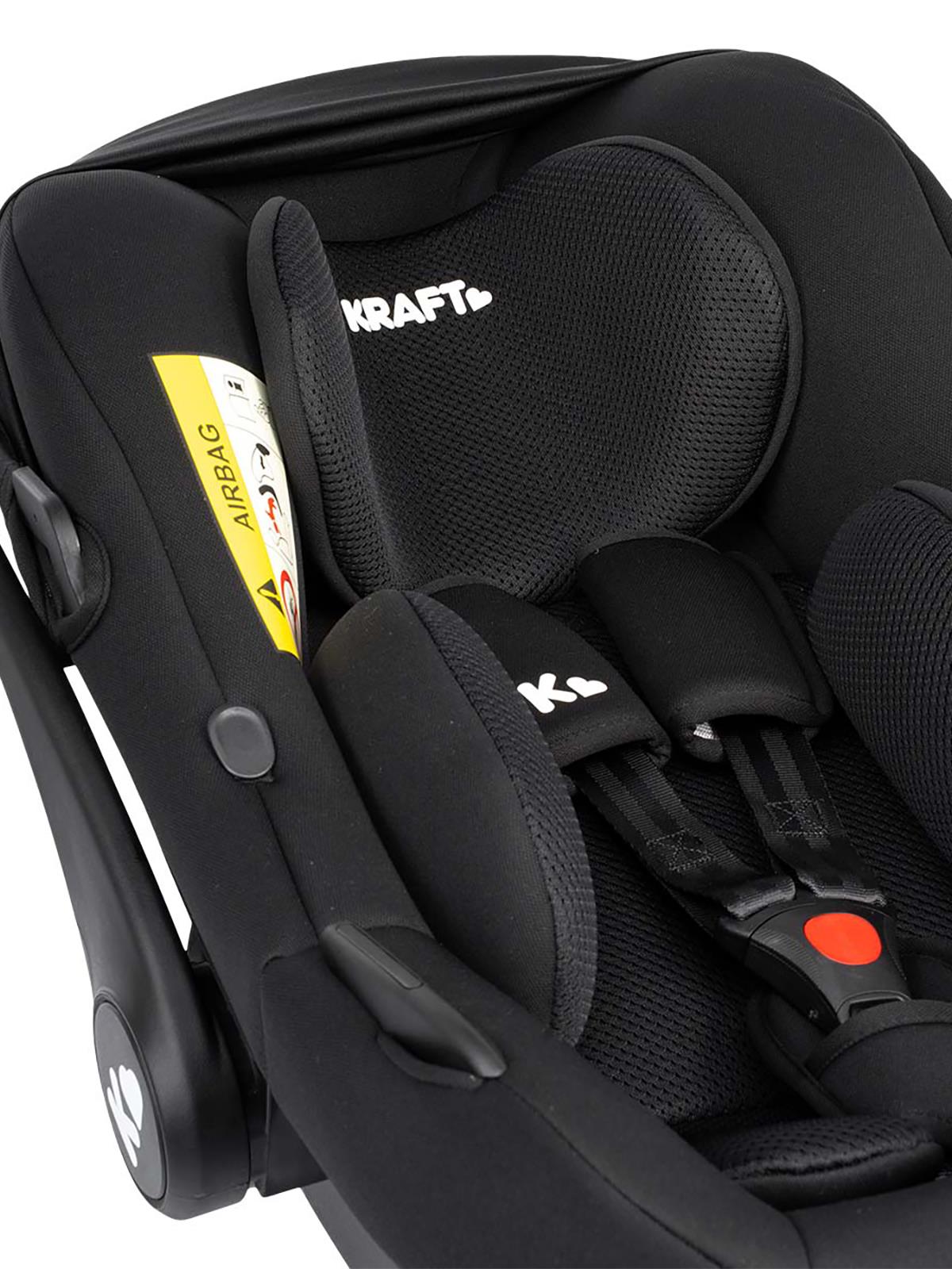 Kraft Rima Fix (40-87 cm) 0-13 kg Oto Koltuğu - Siyah
