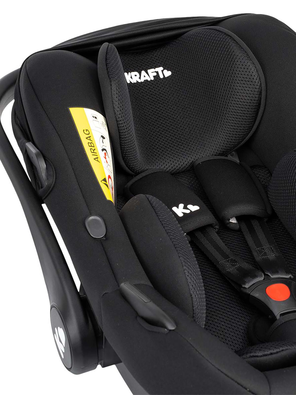 Kraft Rima Fix (40-87 cm) 0-13 kg Oto Koltuğu - Siyah