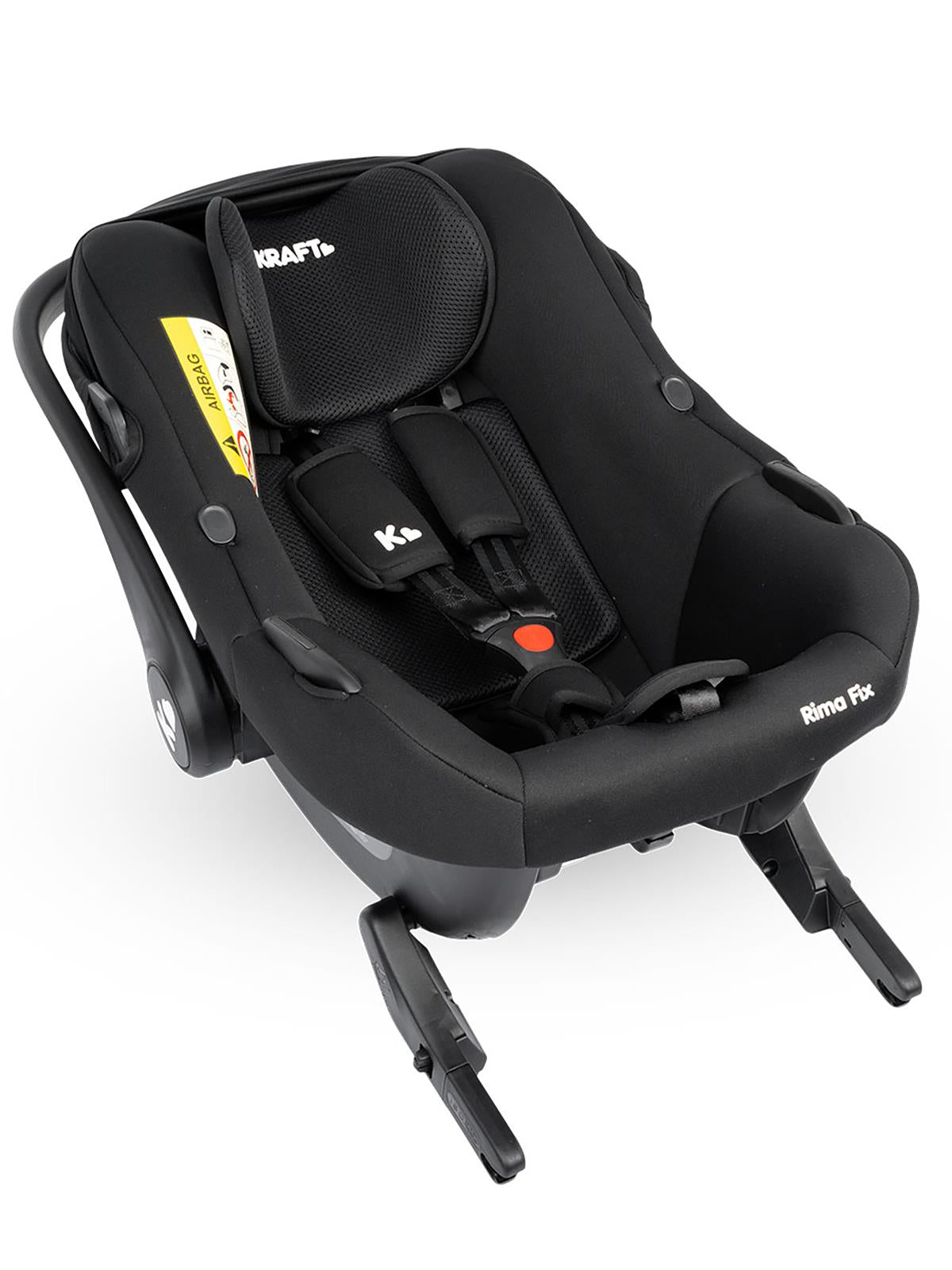 Kraft Rima Fix (40-87 cm) 0-13 kg Oto Koltuğu - Siyah