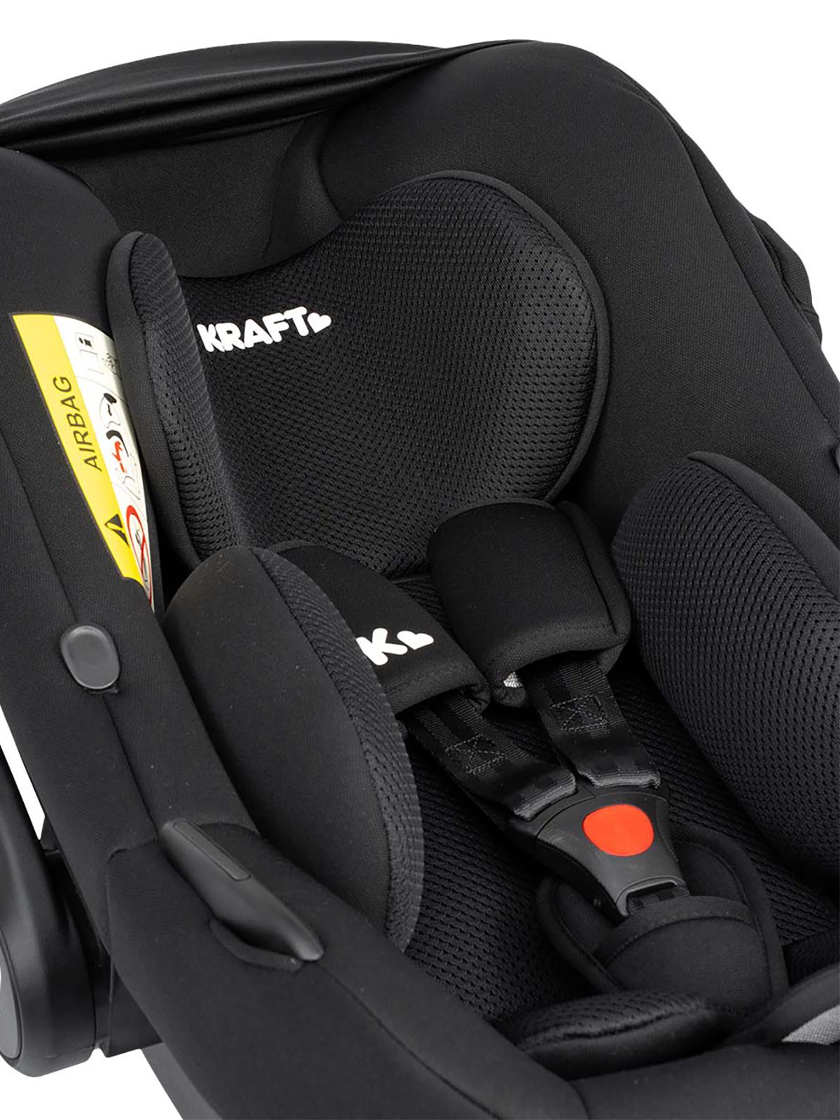 Kraft Rima Fix (40-87 cm) 0-13 kg Oto Koltuğu - Siyah