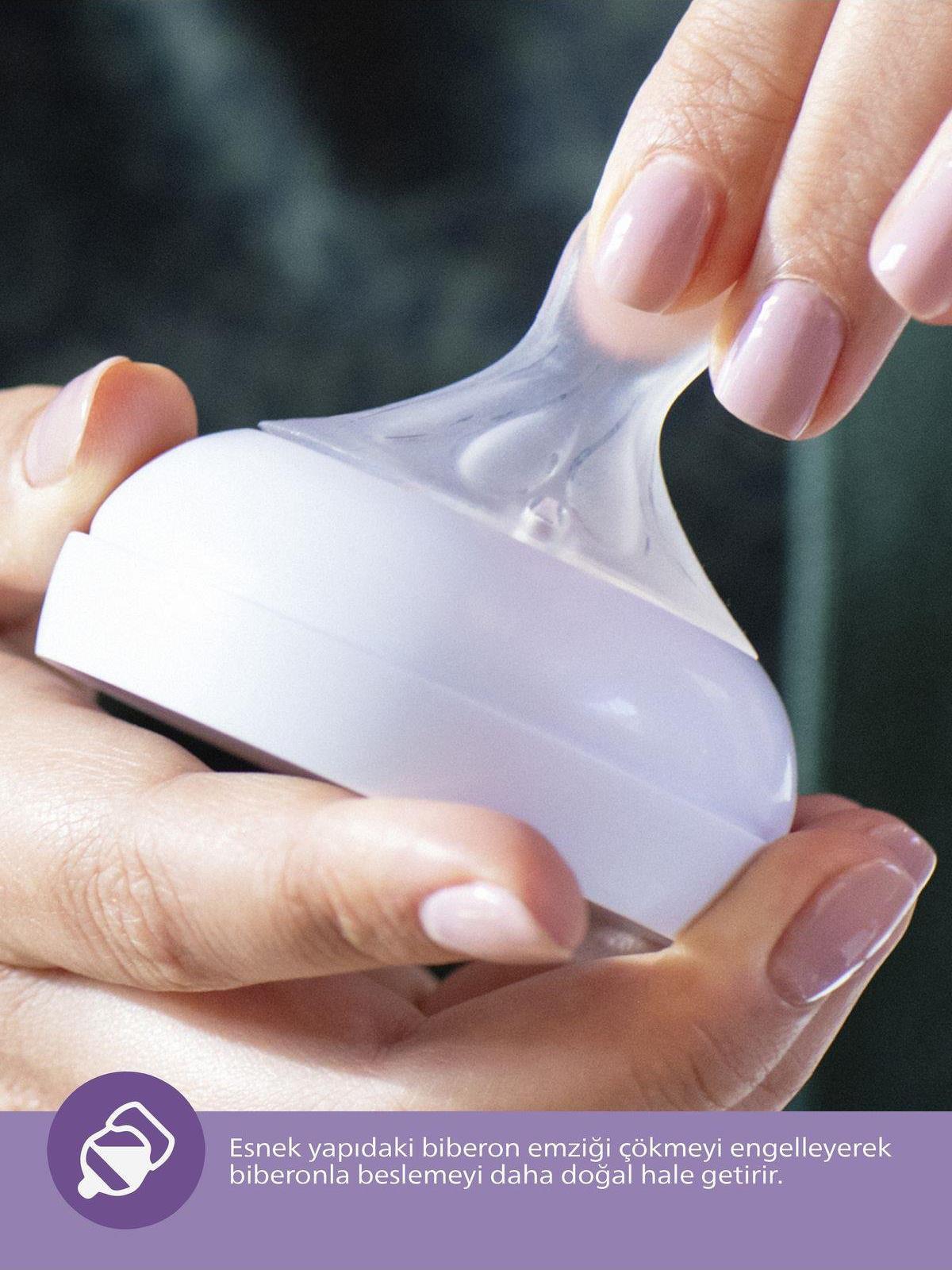 Avent Natural Response PP Biberon125ml0+ Ay,Doğal Tepkili Biberon Emziği