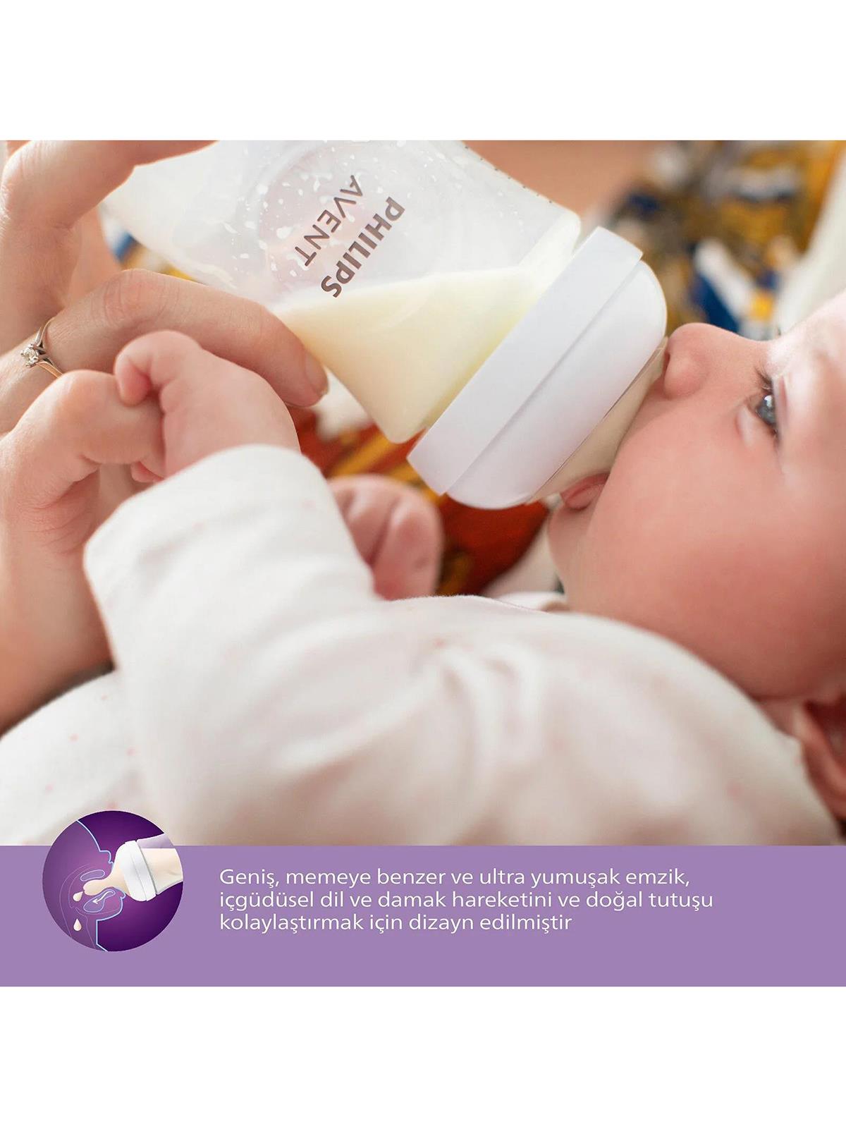 Avent Natural Response 2'li Biberon Emziği6 Numara6+ AyDoğal Tepkili Biberon Emziği