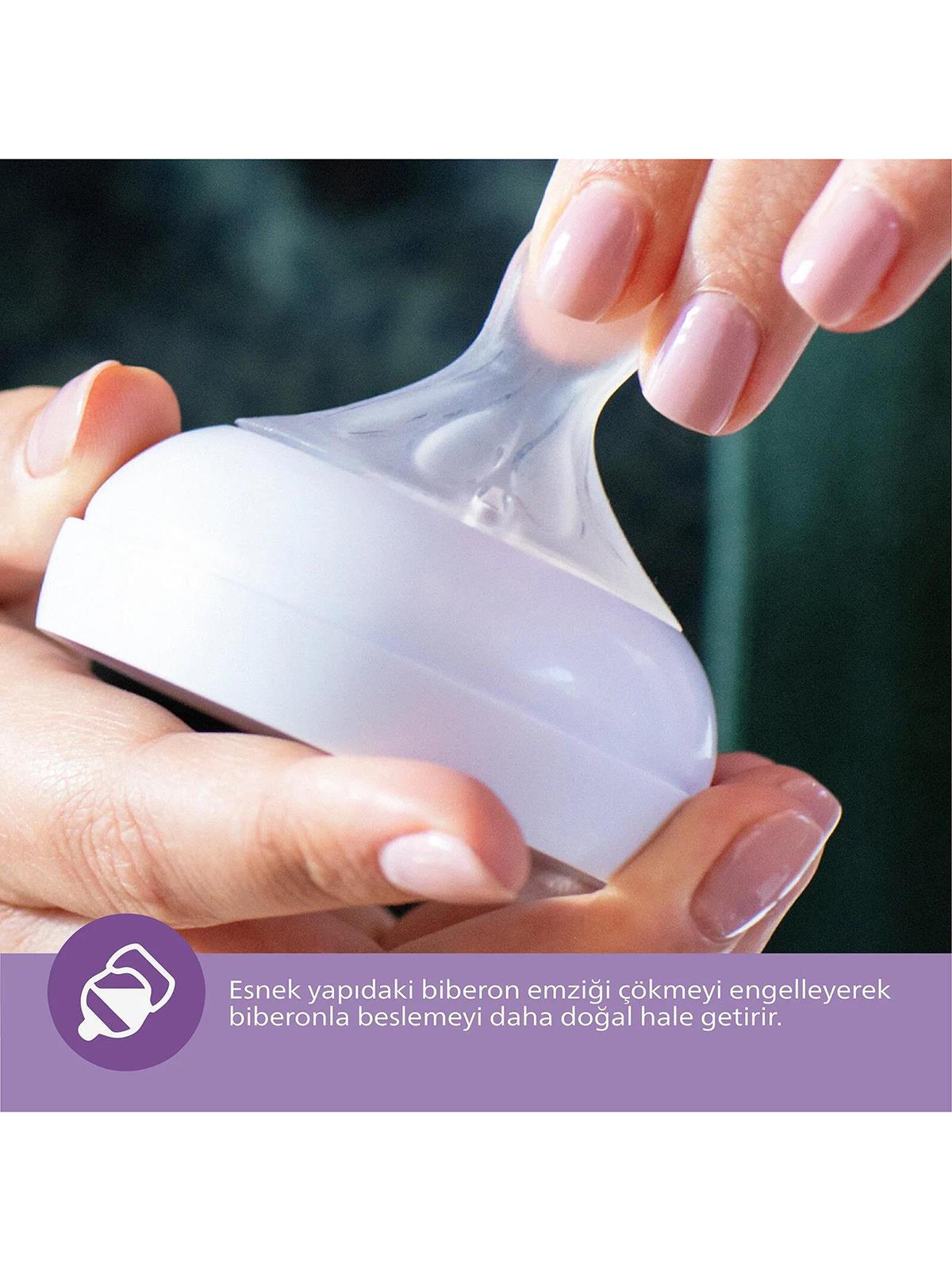 Avent Natural Response 2'li Biberon Emziği6 Numara6+ AyDoğal Tepkili Biberon Emziği