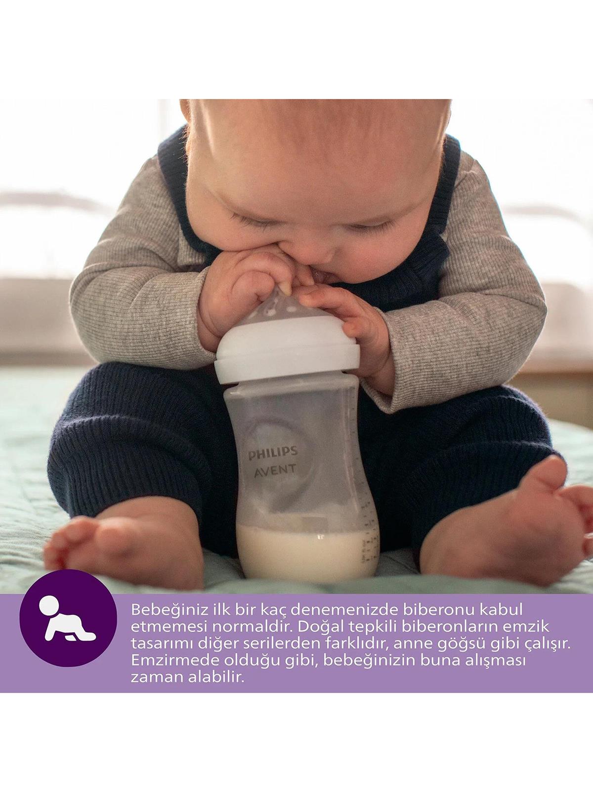 Avent Natural Response 2'li Biberon Emziği6 Numara6+ AyDoğal Tepkili Biberon Emziği