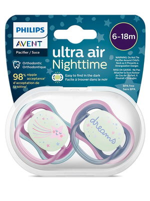 Avent  Ultra Air Gece Emziği 6-18 Ay 2'li
