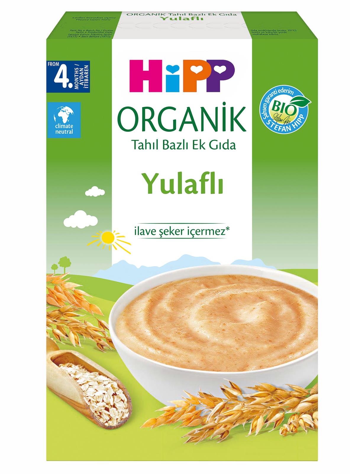 Hipp Mama Organik Yulaflı Tahıl Bazlı Ek Gıda 200 gr