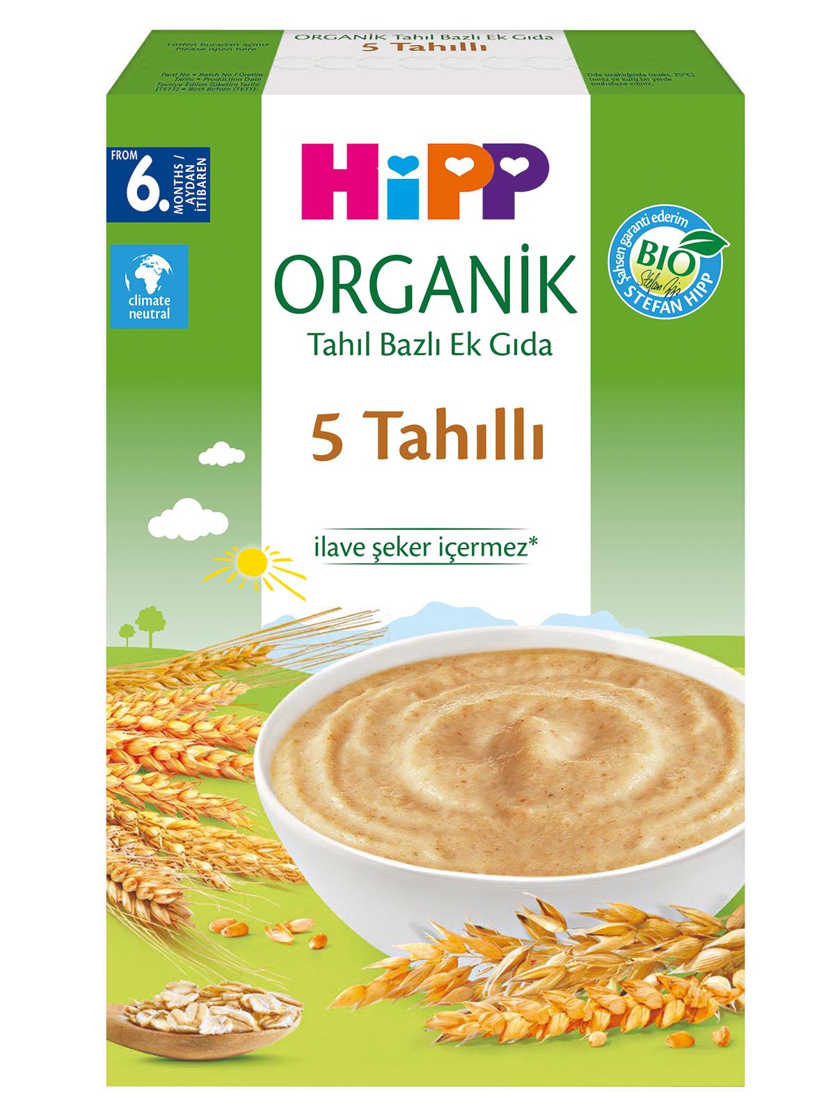 Hipp Mama Organik 5 Tahıllı  Ek Gıda 200 gr