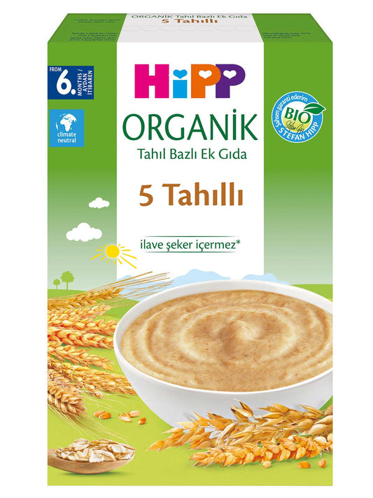 Hipp Mama Organik 5 Tahıllı  Ek Gıda 200 gr