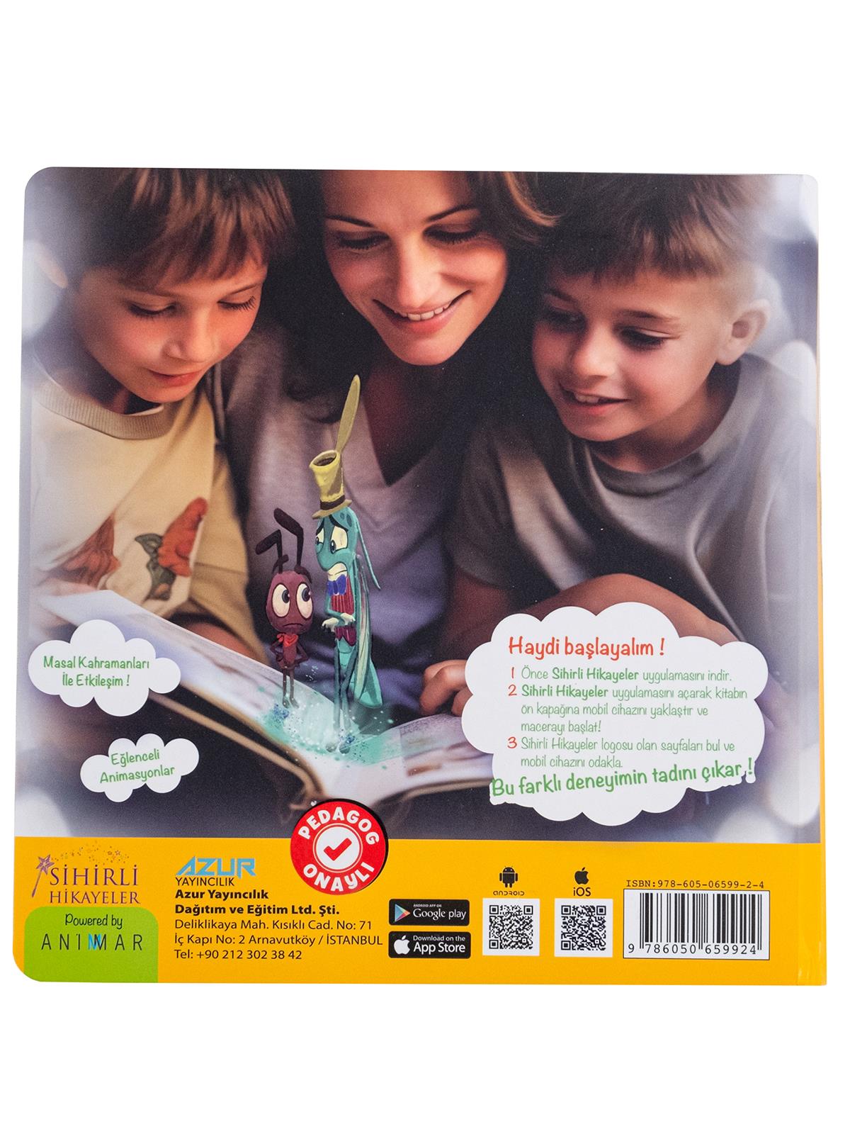 Bee Smart Canlanan Masal Kahramaları Ağustos Böceği ve Karınca