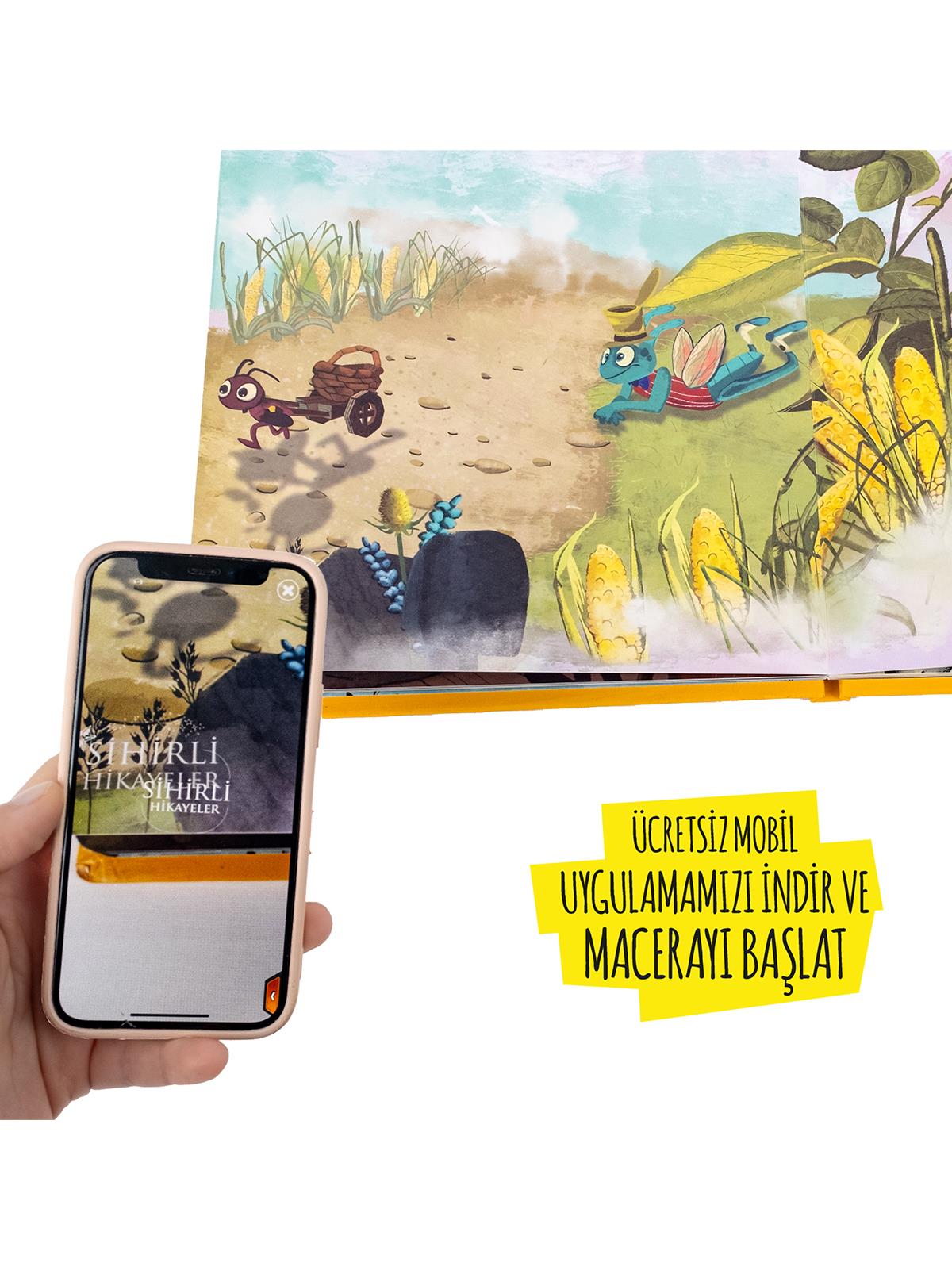 Bee Smart Canlanan Masal Kahramaları Ağustos Böceği ve Karınca