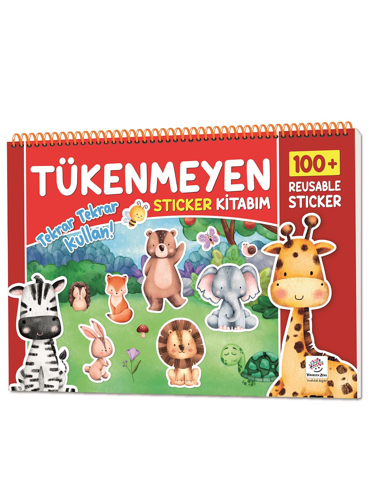 Yükselen Zeka Tükenmeyen Sticker Kitabım