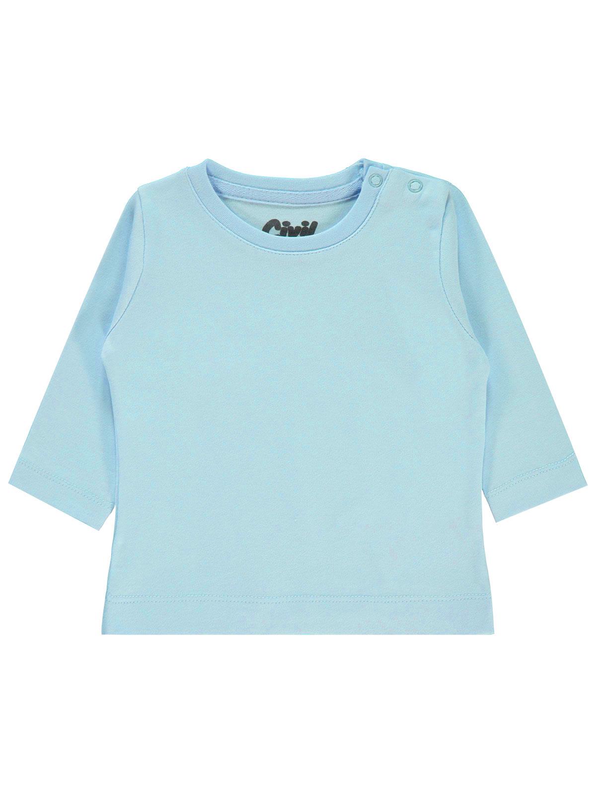 Civil Baby Bebek Penye Sweatshirt 12-24 Ay - Mavi