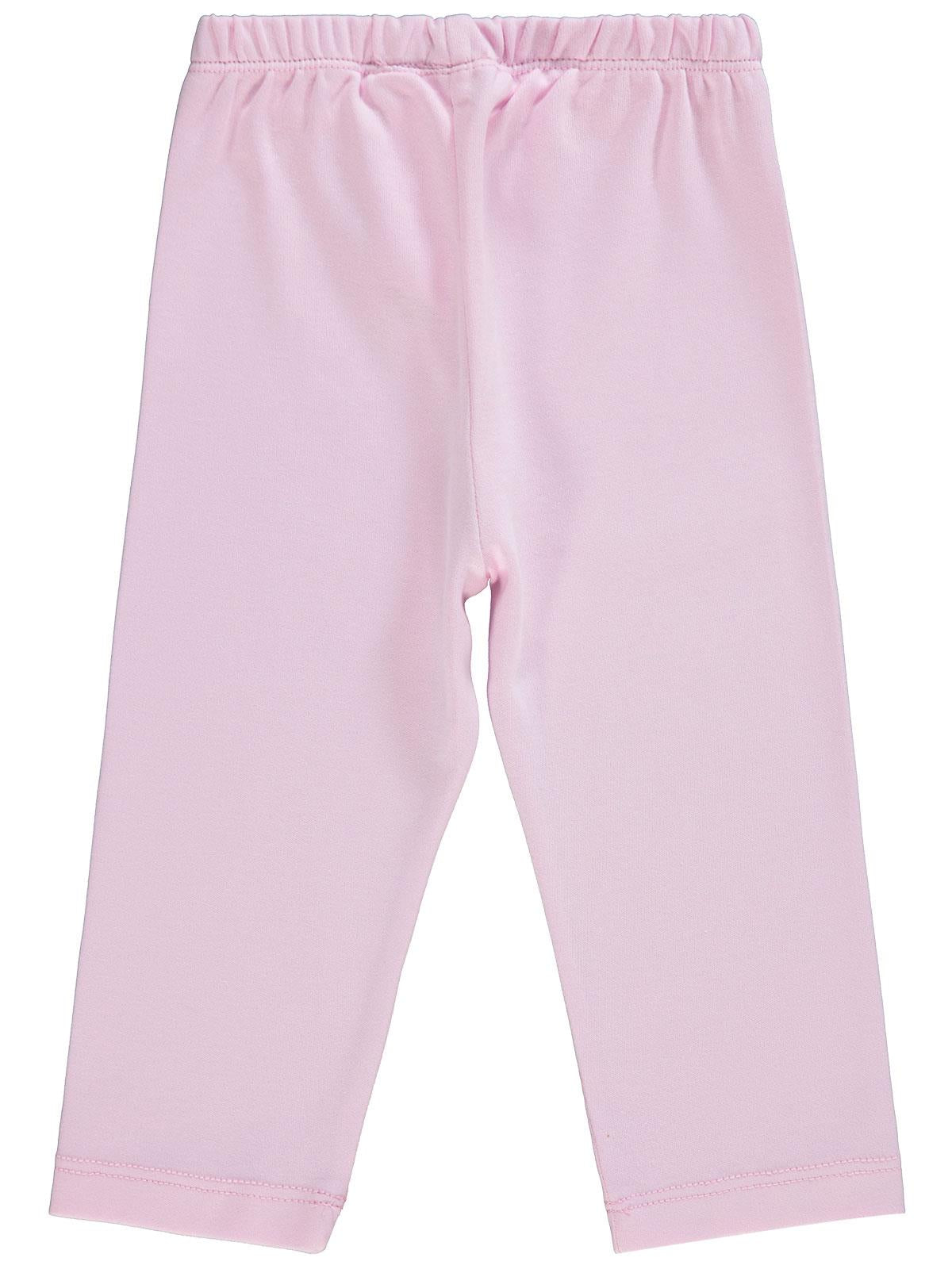 Civil Baby Düz Model Beli Lastikli 12-24 Ay Tek Alt Bebe - Pembe