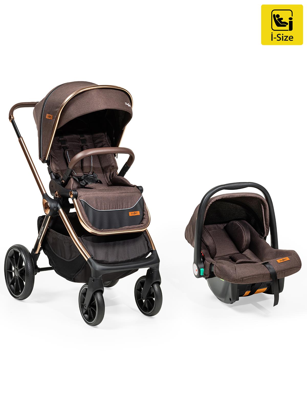 Baby2Go Sparrow Travel Sistem Bebek Arabası - Kahve
