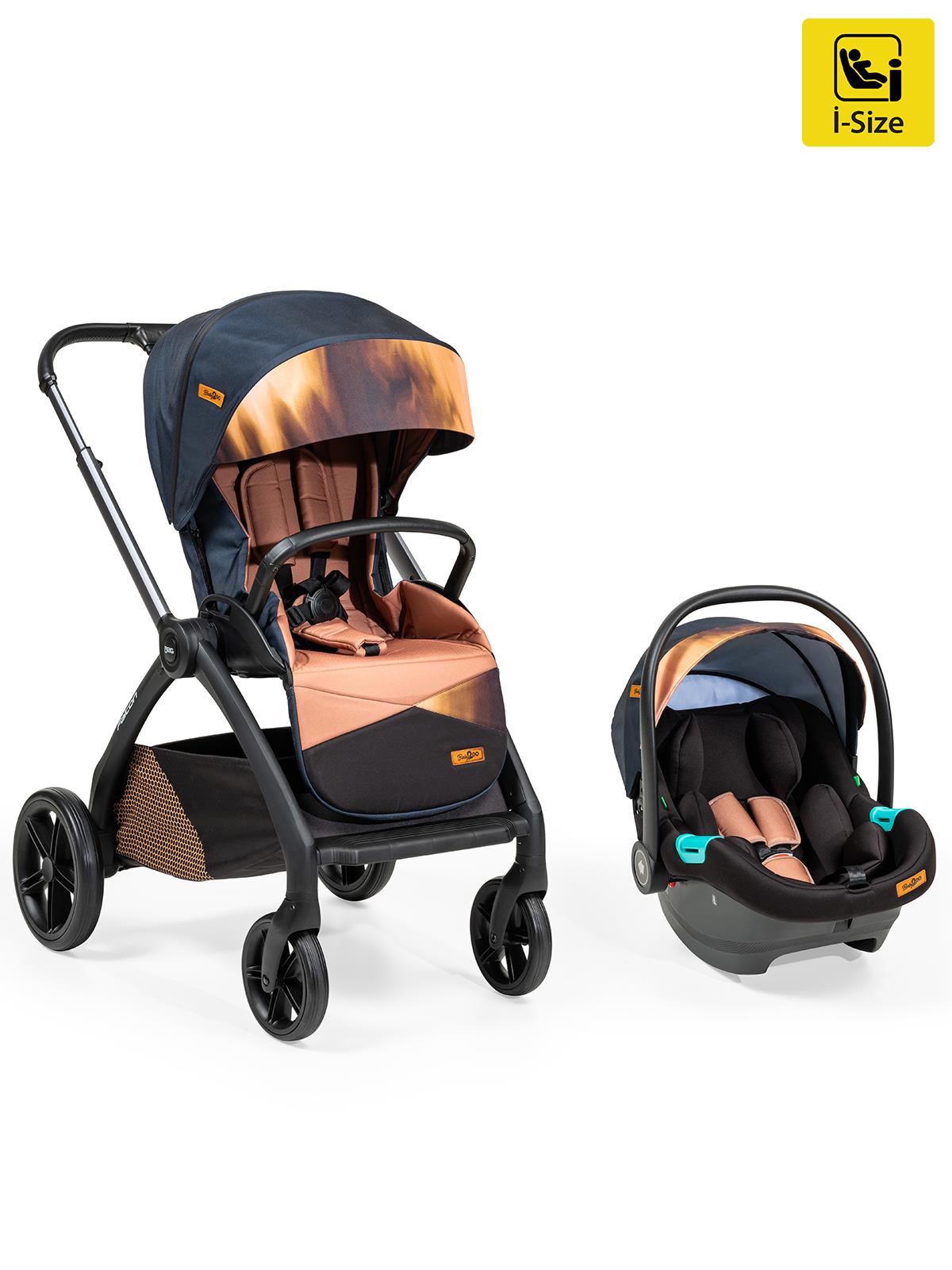 Baby2Go Falcon Travel Sistem Bebek Arabası - Gri