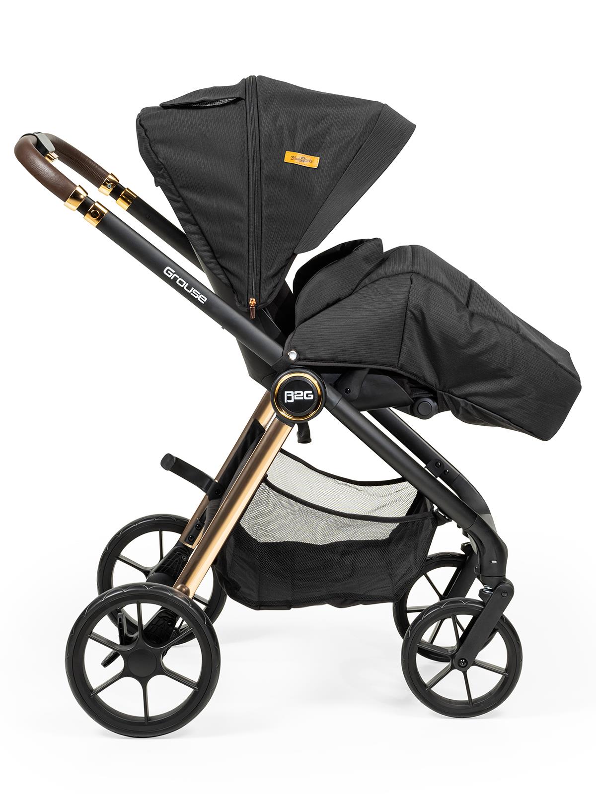 Baby2Go Grouse Travel Sistem Bebek Arabası - Siyah