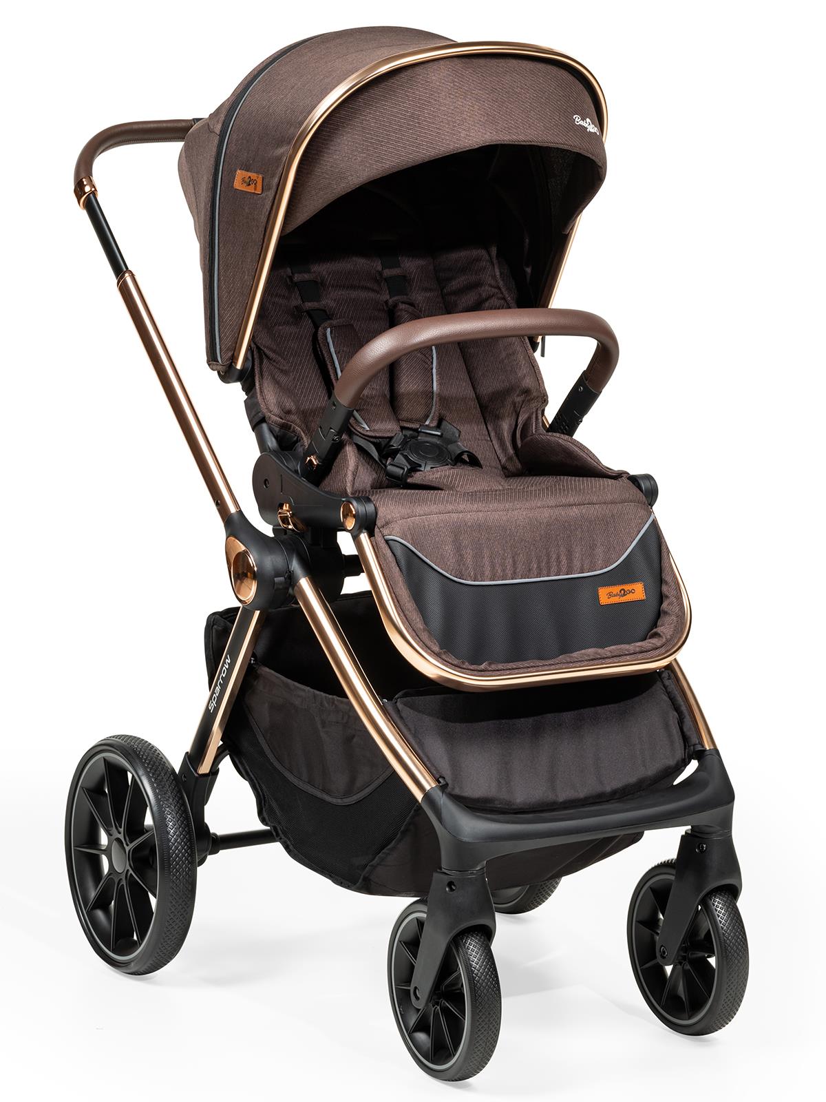 Baby2Go Sparrow Travel Sistem Bebek Arabası - Kahve