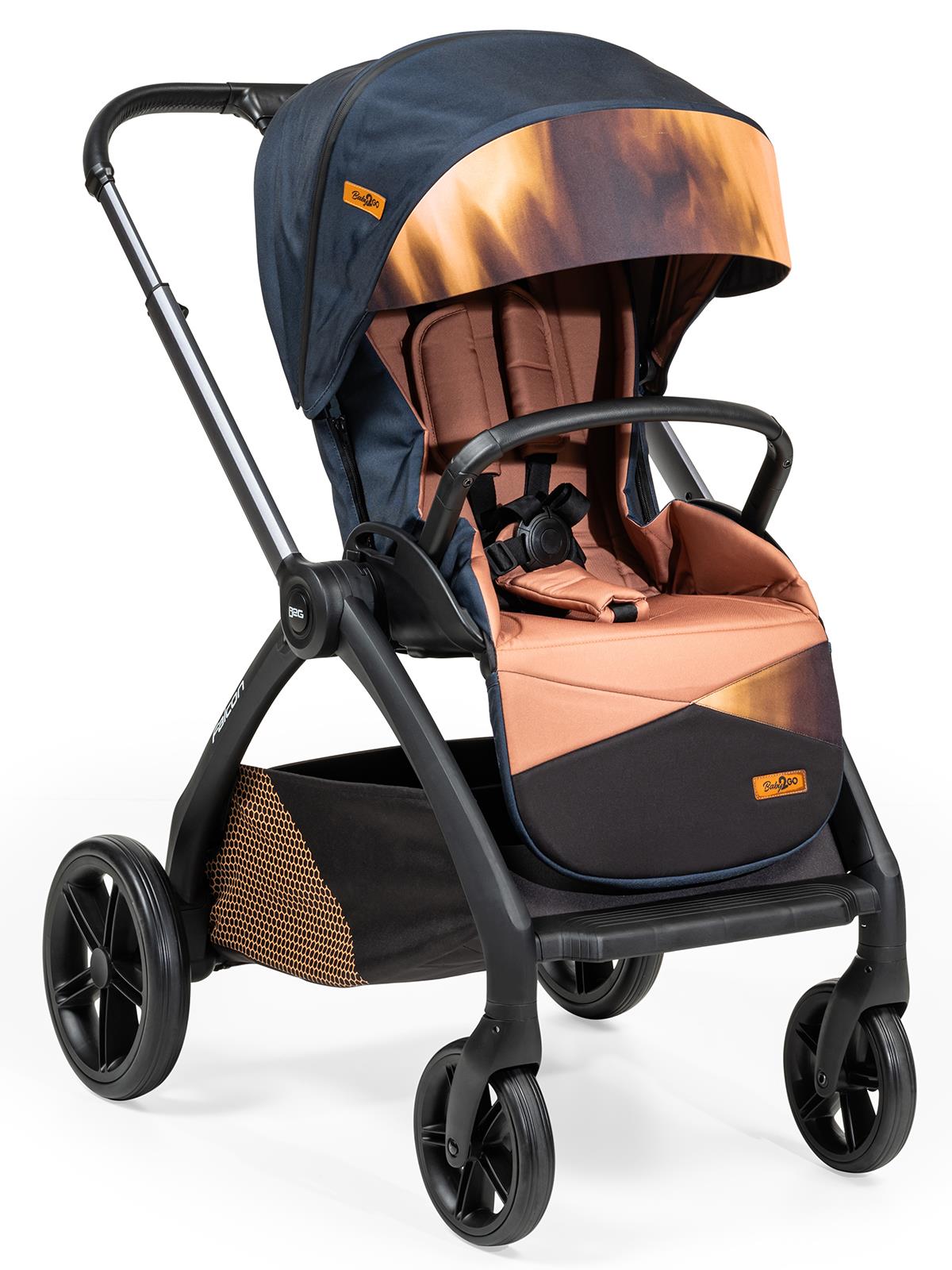 Baby2Go Falcon Travel Sistem Bebek Arabası - Gri