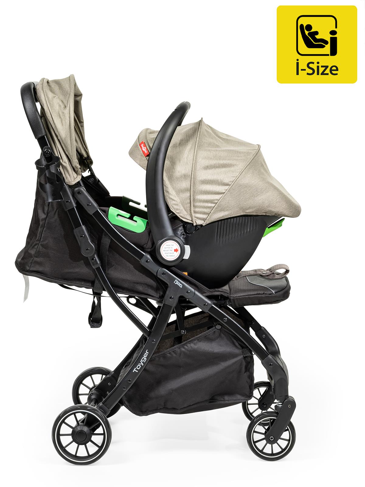Baby2Go Toyger Travel Sistem Bebek Arabası - Kahve
