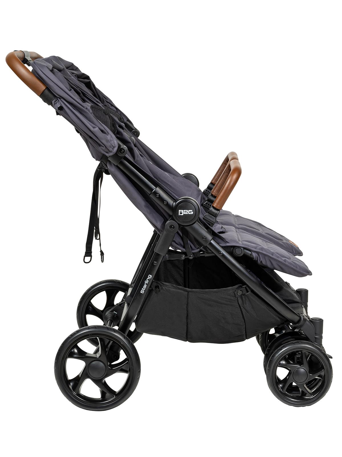 Baby2Go Starling İkiz Puset Bebek Arabası - Gri