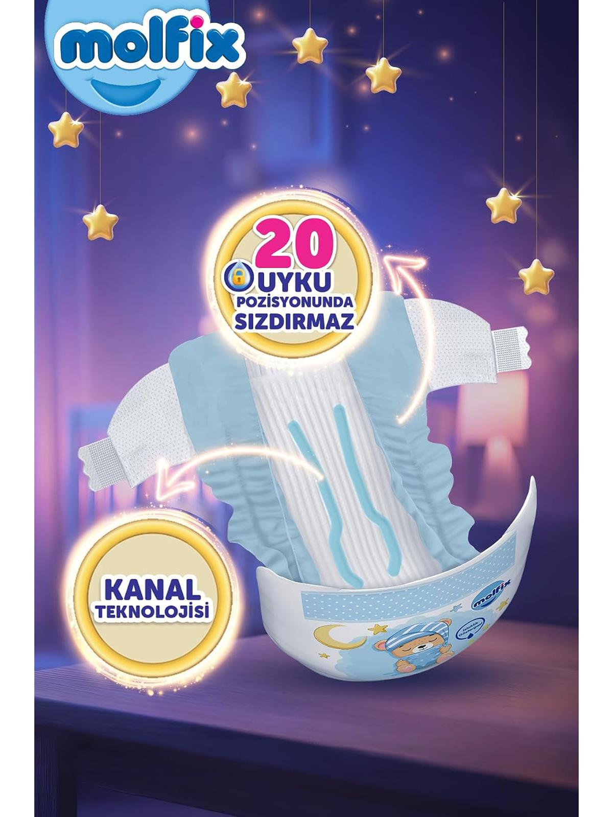 Molfix Sweet Dreams Ultra Fırsat Paket Maxi 76'lı
