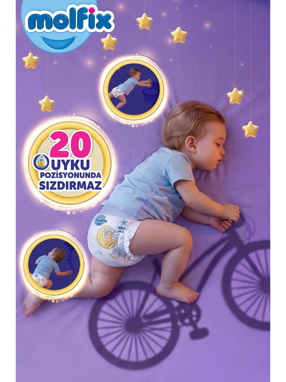 Molfix Sweet Dreams Ultra Fırsat Paket Maxi 76'lı